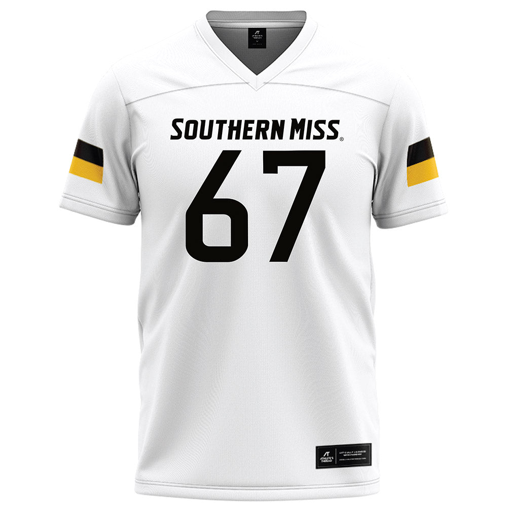 Southern Miss - NCAA Football : Broderick Roman - White Football Jersey-0