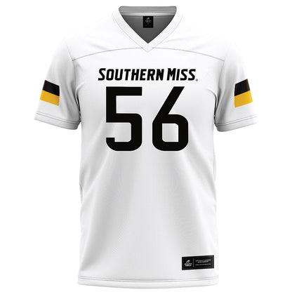 Southern Miss - NCAA Football : Brayden Warner - White Football Jersey-0