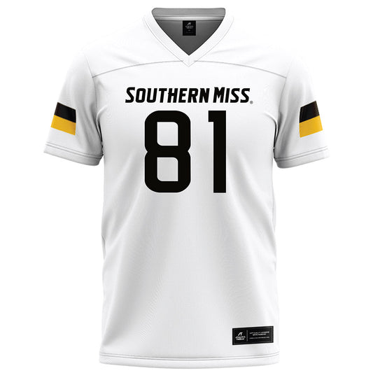 Southern Miss - NCAA Football : Preston Kilgore - White Football Jersey-0