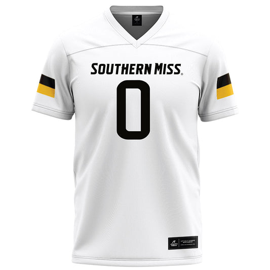 Southern Miss - NCAA Football : Baron Taylor - White Football Jersey-0