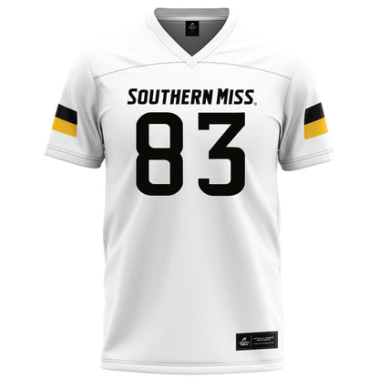 Southern Miss - NCAA Football : Dillon Rowley - White Football Jersey-0