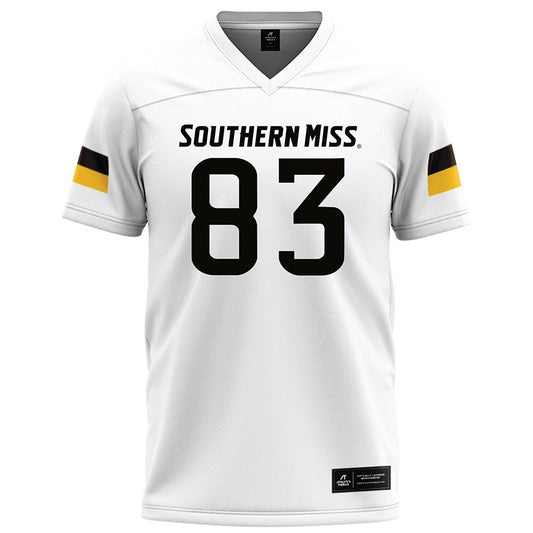 Southern Miss - NCAA Football : Dillon Rowley - White Football Jersey-0