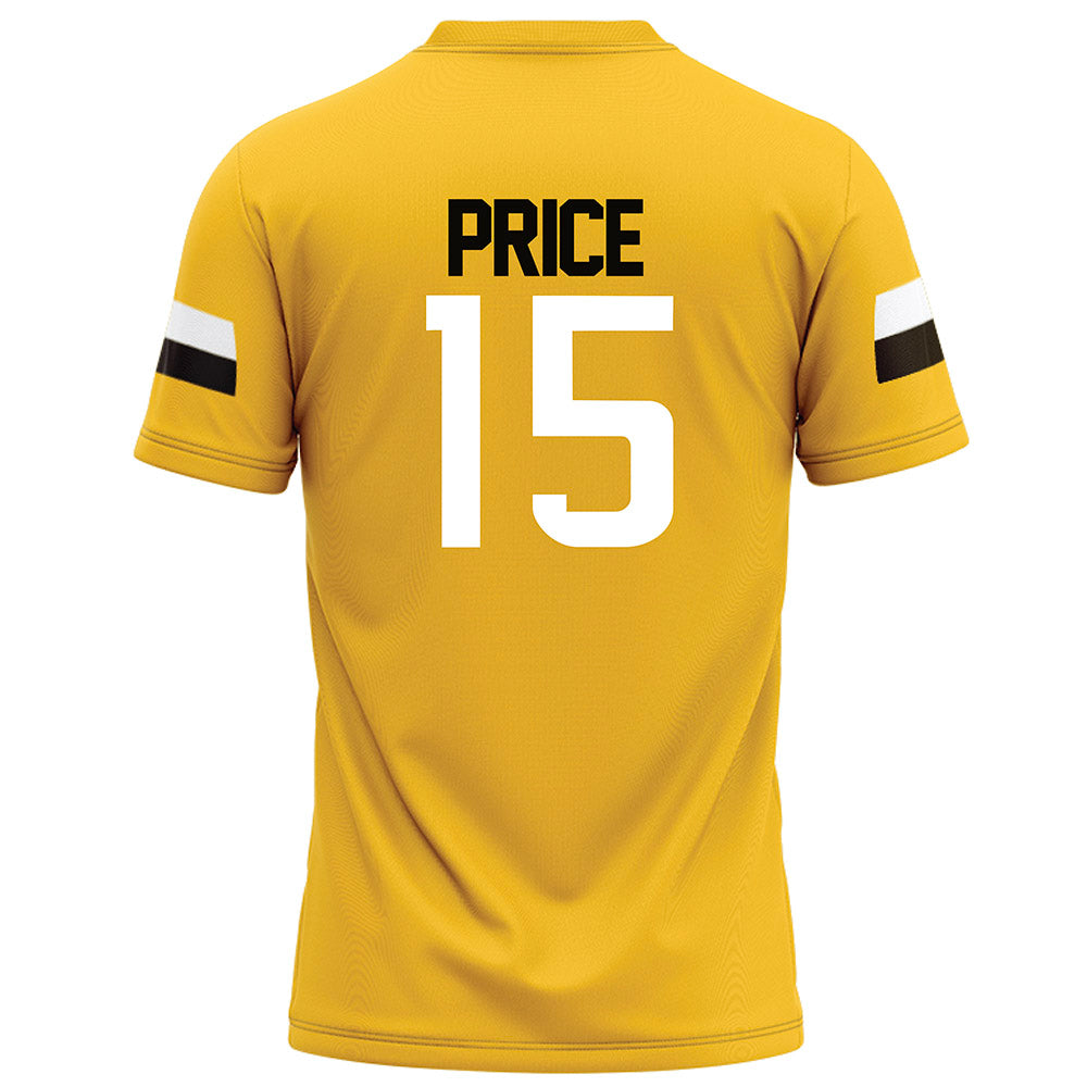 Southern Miss - NCAA Football : Hugh Price - Gold Football Jersey-1
