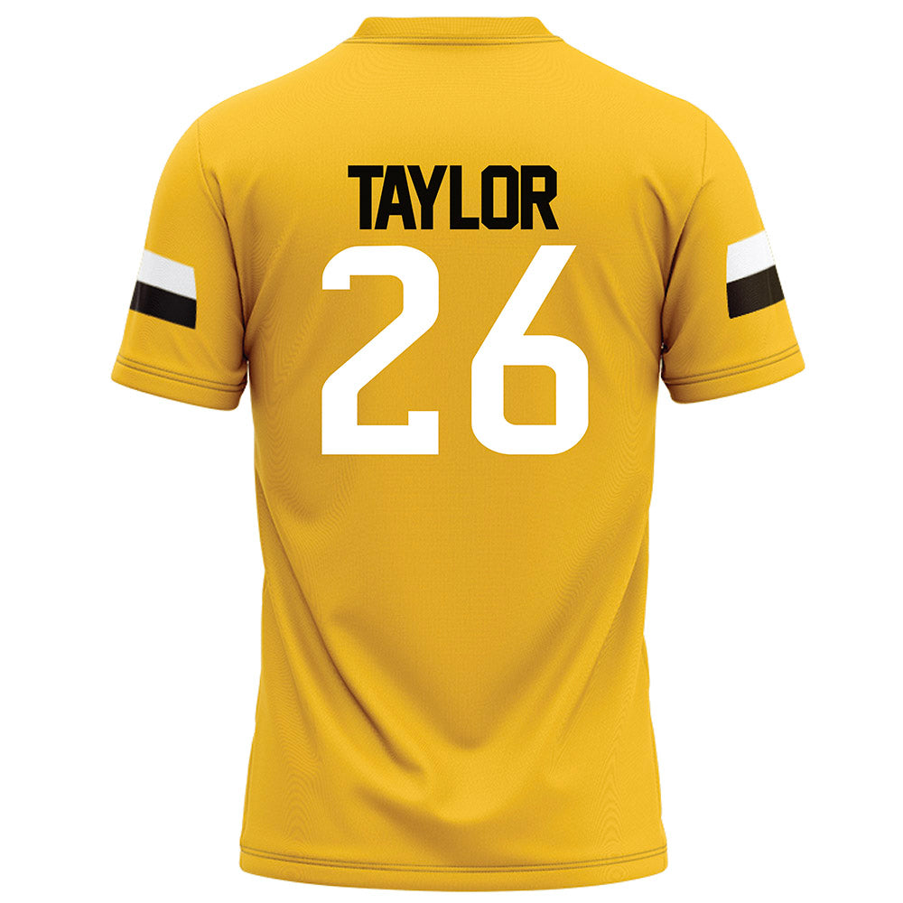 Southern Miss - NCAA Football : Baron Taylor - Gold Football Jersey-1
