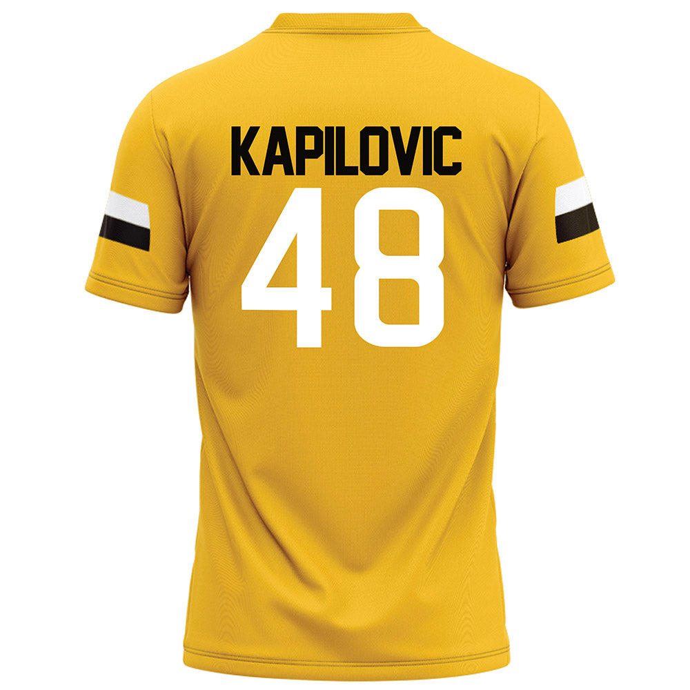 Southern Miss - NCAA Football : Colin Kapilovic - Gold Football Jersey-1