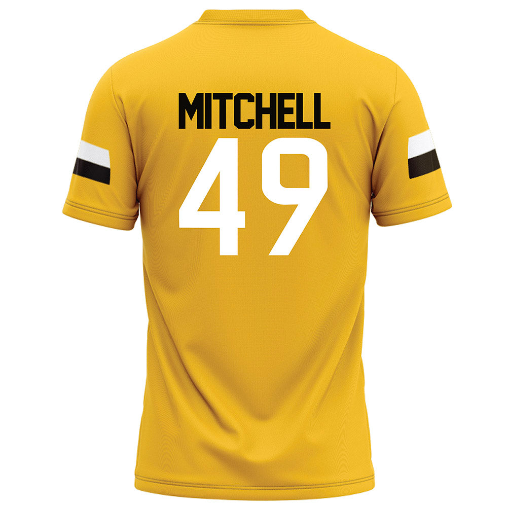 Southern Miss - NCAA Football : Bj Mitchell - Gold Football Jersey-1