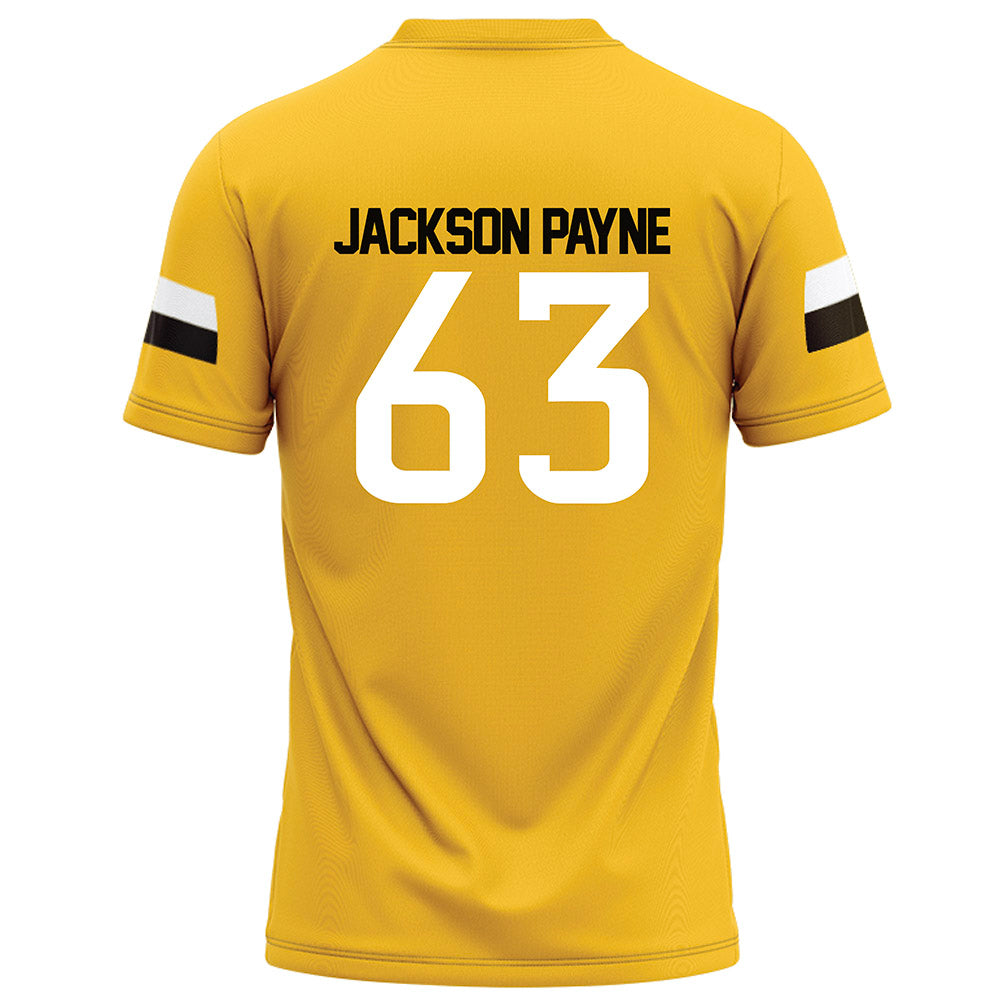 Southern Miss - NCAA Football : DaJyQuwan Jackson Payne - Gold Football Jersey-1