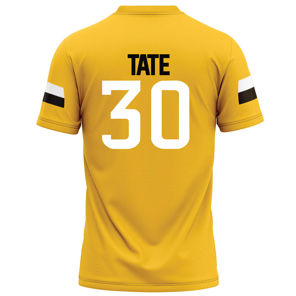 Southern Miss - NCAA Football : Andrew Tate - Gold Football Jersey-1