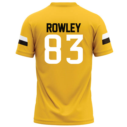 Southern Miss - NCAA Football : Dillon Rowley - Gold Football Jersey-1