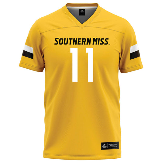 Southern Miss - NCAA Football : Jonathan Pennix - Gold Football Jersey-0
