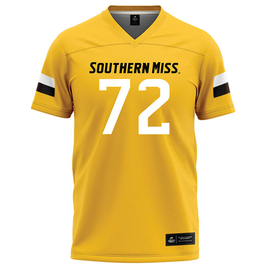 Southern Miss - NCAA Football : Jahmir Davis - Gold Football Jersey-0