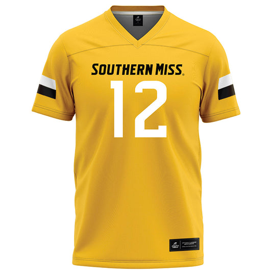 Southern Miss - NCAA Football : Laquan Robinson - Gold Football Jersey-0