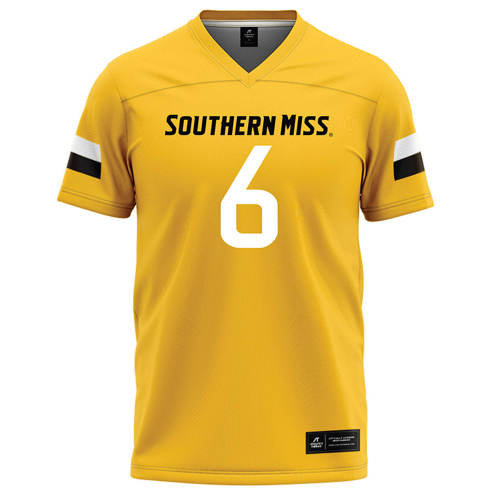 Southern Miss - NCAA Football : Jamarice Wilder - Gold Football Jersey-0