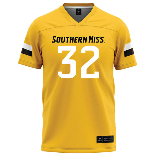 Southern Miss - NCAA Football : Peyton Anderson - Gold Football Jersey-0