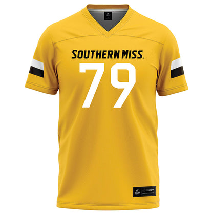 Southern Miss - NCAA Football : Liam Cassidy - Gold Football Jersey-0