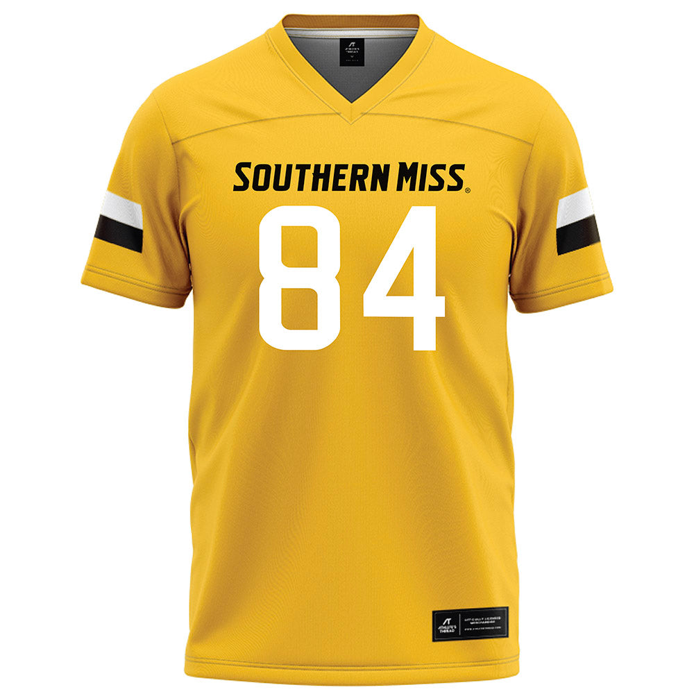 Southern Miss - NCAA Football : Broderick Peters - Gold Football Jersey-0