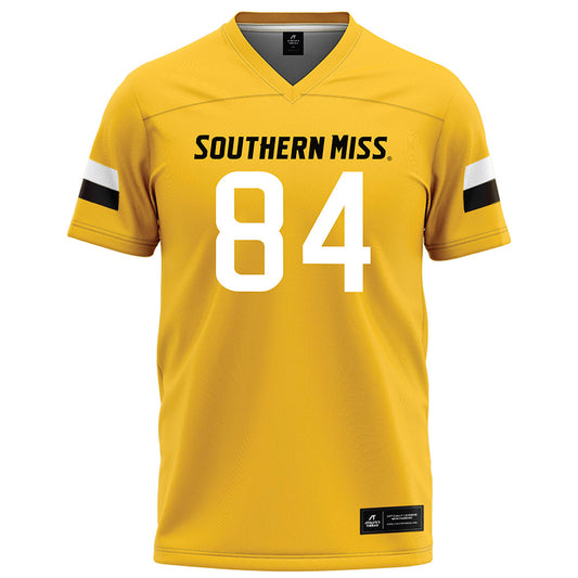 Southern Miss - NCAA Football : Broderick Peters - Gold Football Jersey-0