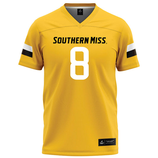 Southern Miss - NCAA Football : Jalil Clemons - Gold Football Jersey-0