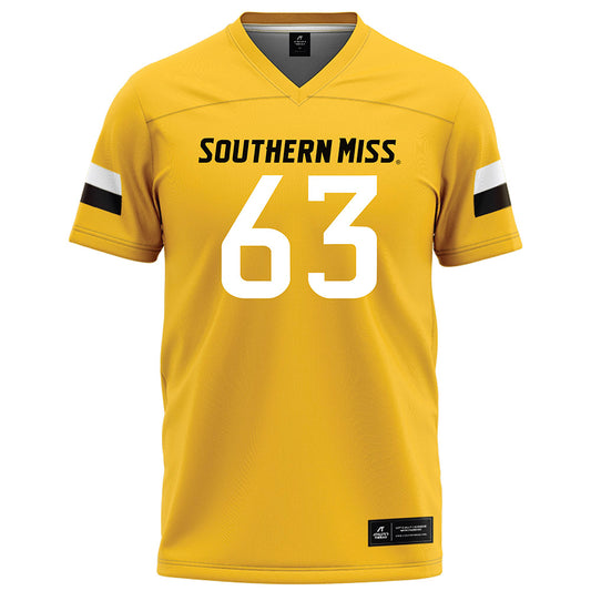 Southern Miss - NCAA Football : DaJyQuwan Jackson Payne - Gold Football Jersey-0