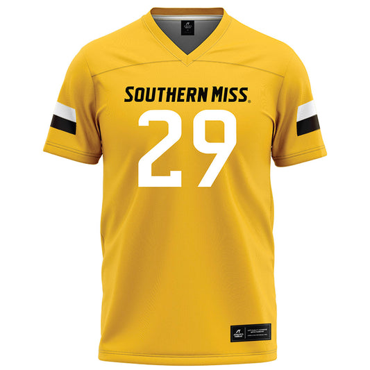 Southern Miss - NCAA Football : Jack Murley - Gold Football Jersey-0