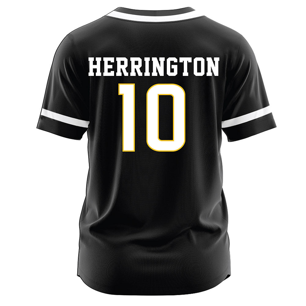 Southern Miss - NCAA Softball : Natalie Herrington - Black Jersey-1