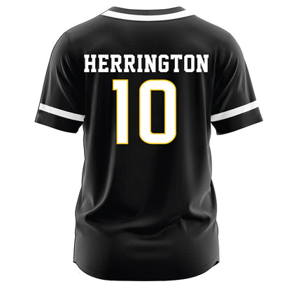 Southern Miss - NCAA Softball : Natalie Herrington - Black Jersey-1
