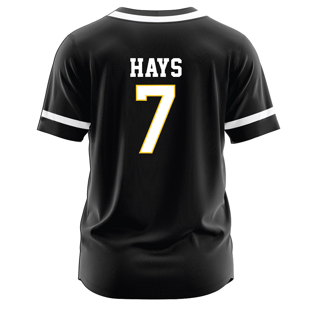 Southern Miss - NCAA Softball : Jolie Hays - Black Jersey-1