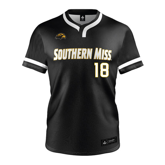 Southern Miss - NCAA Softball : McCall Davis - Black Jersey-0