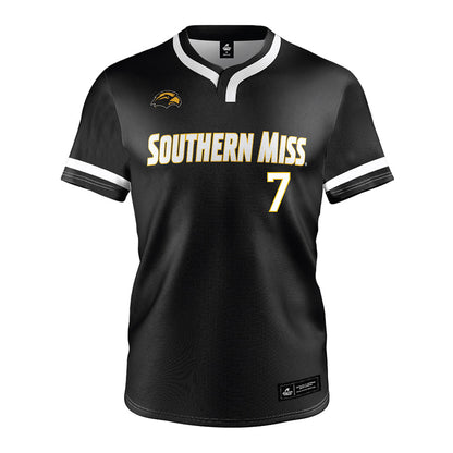 Southern Miss - NCAA Softball : Jolie Hays - Black Jersey-0