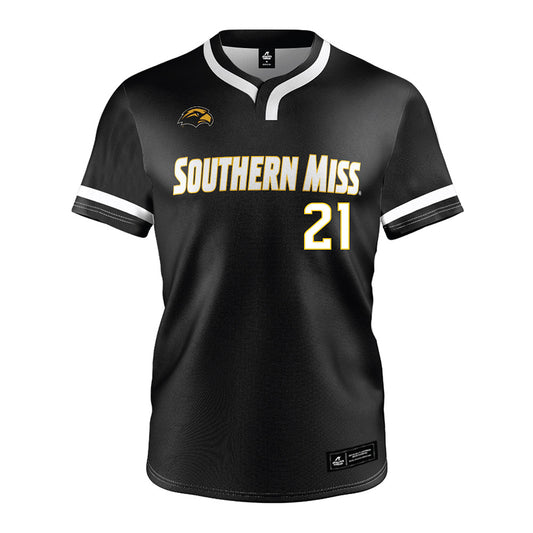 Southern Miss - NCAA Softball : Briley Whittington - Black Jersey-0