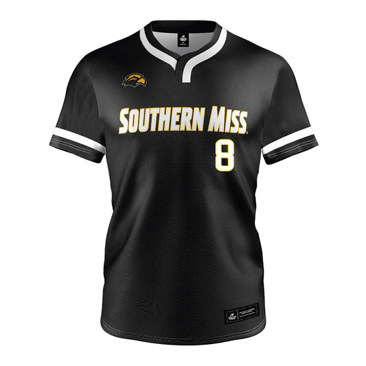 Southern Miss - NCAA Softball : Julia Glasgow - Black Jersey-0