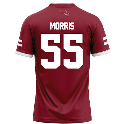 UMass - NCAA Football : Zakar Morris - Maroon Football Jersey-1
