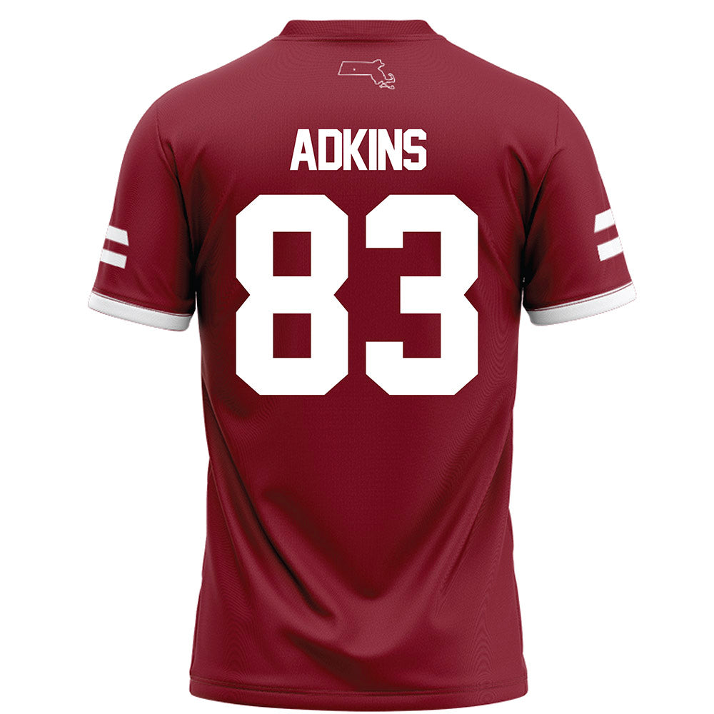 UMass - NCAA Football : Reece Adkins - Maroon Football Jersey-1