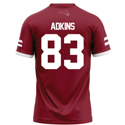 UMass - NCAA Football : Reece Adkins - Maroon Football Jersey-1