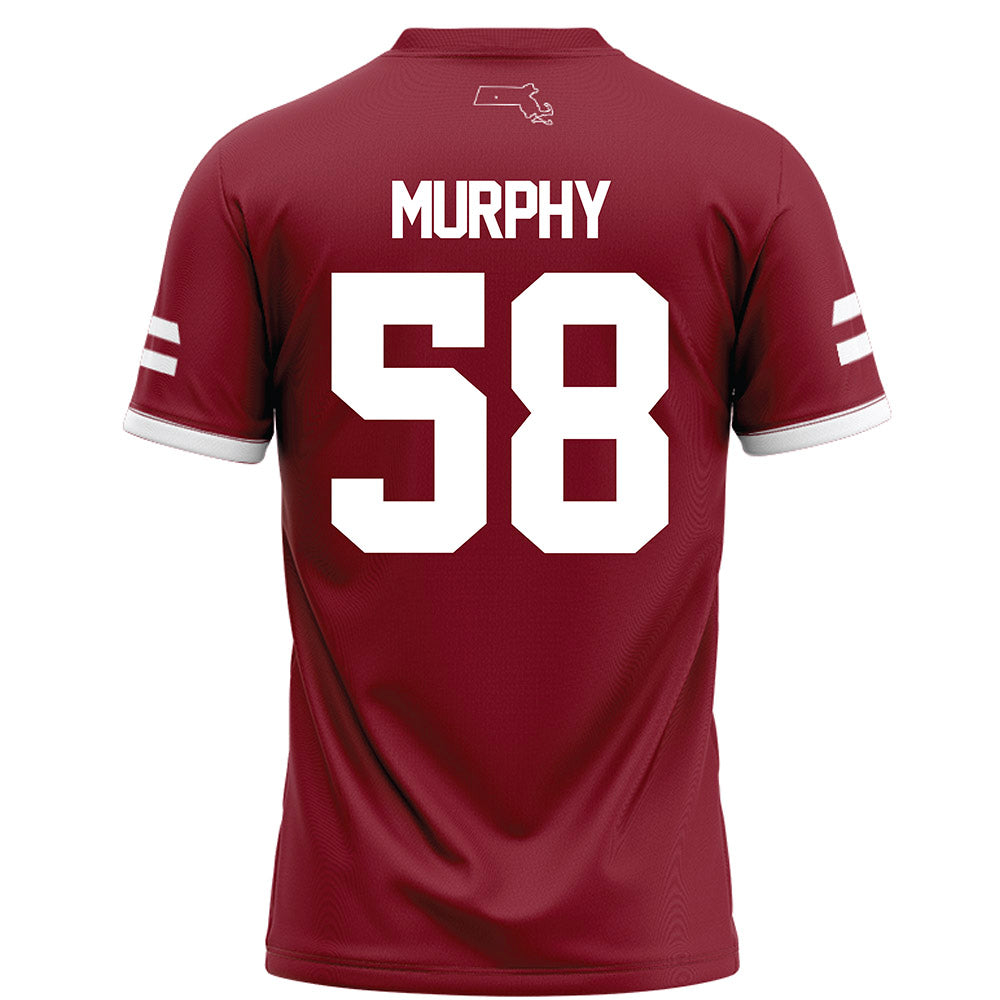 UMass - NCAA Football : Donovan Murphy - Maroon Football Jersey-1
