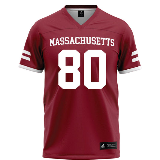 UMass - NCAA Football : Ricardo LaBoy - Maroon Football Jersey-0