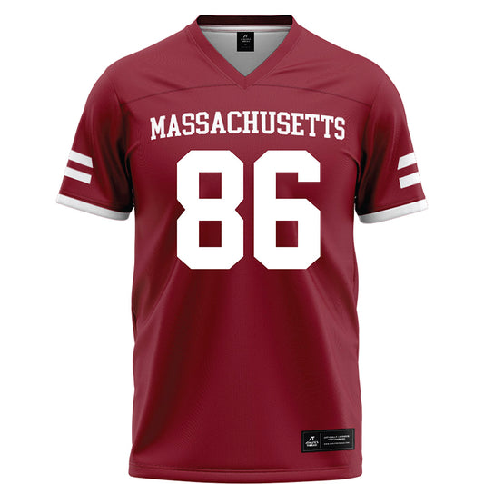 UMass - NCAA Football : Jax Markovich - Maroon Football Jersey-0