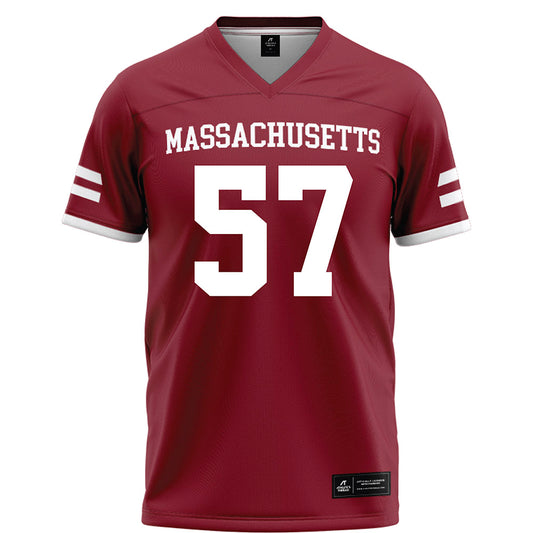 UMass - NCAA Football : Garrett Cooper - Maroon Football Jersey-0