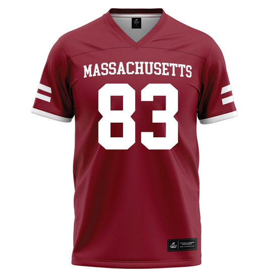 UMass - NCAA Football : Reece Adkins - Maroon Football Jersey-0