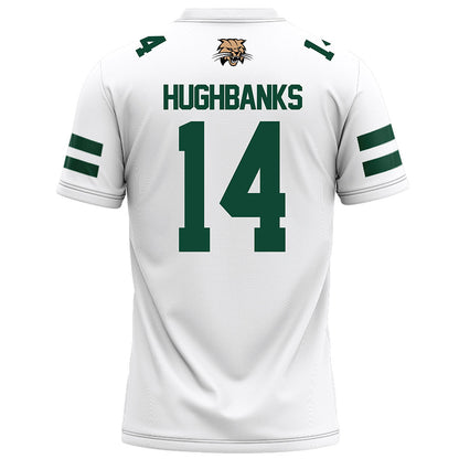 Ohio - NCAA Football : Marcus Hughbanks - White Football Jersey-1