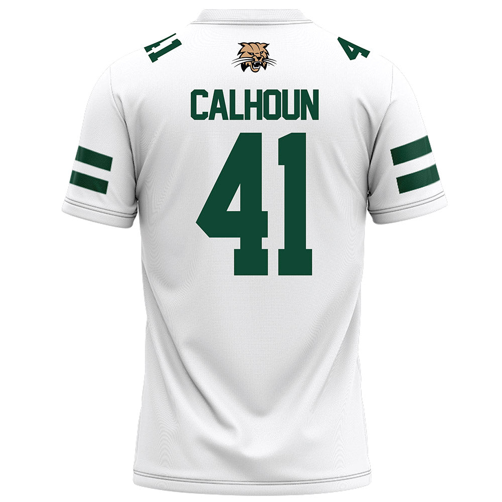 Ohio - NCAA Football : Keishaun Calhoun - White Football Jersey-1