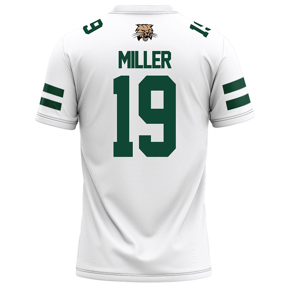 Ohio - NCAA Football : Bobby Miller - White Football Jersey-1