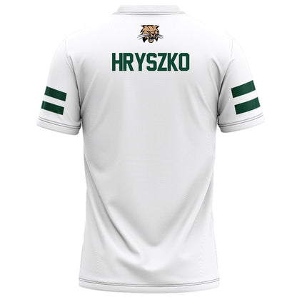 Ohio - NCAA Football : Will Hryszko - White Football Jersey-1