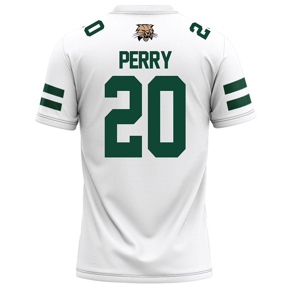 Ohio - NCAA Football : Rashad Perry - White Football Jersey-1