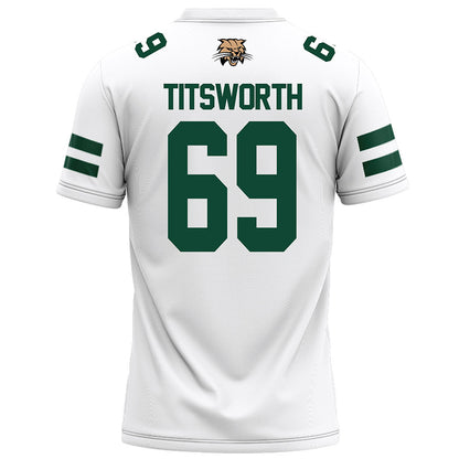 Ohio - NCAA Football Legends : Parker Titsworth - White Football Jersey-1