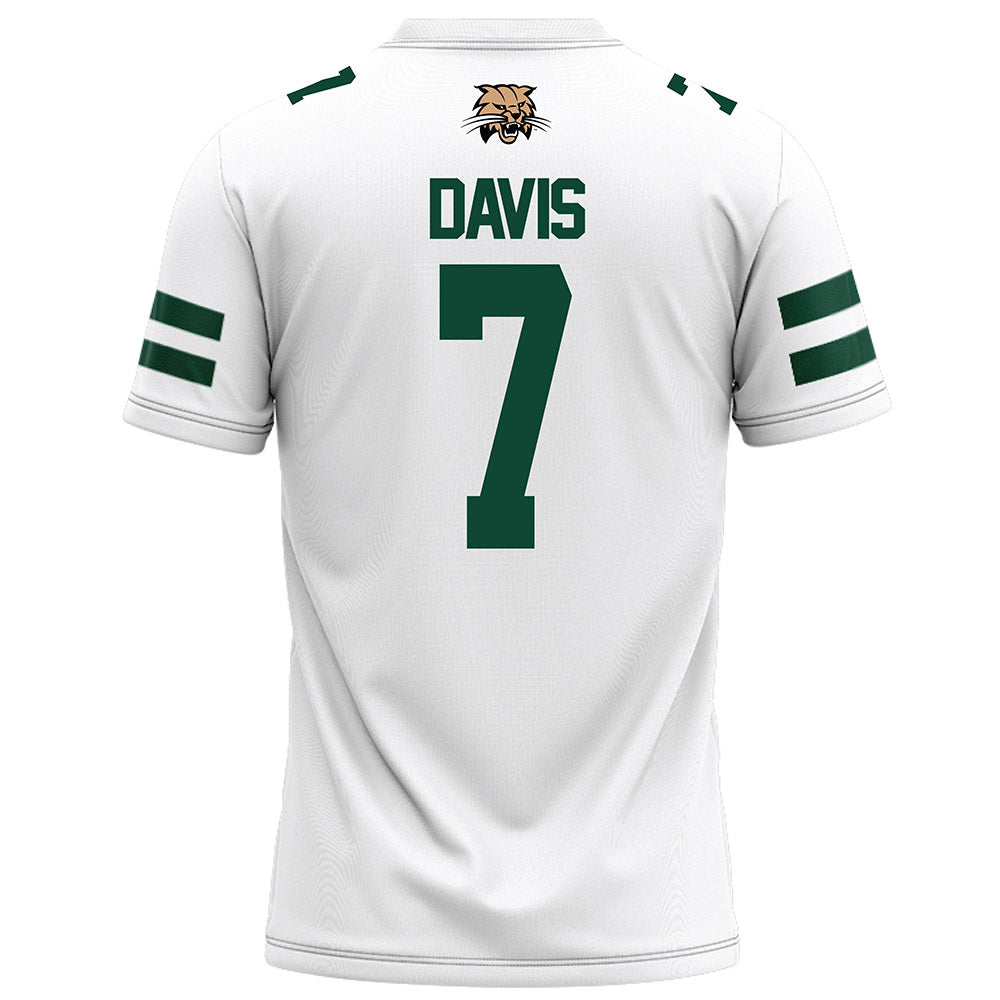 Ohio - NCAA Football : Levi Davis - White Football Jersey-1
