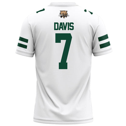 Ohio - NCAA Football : Levi Davis - White Football Jersey-1