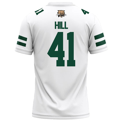 Ohio - NCAA Football : Creed Hill - White Football Jersey-1