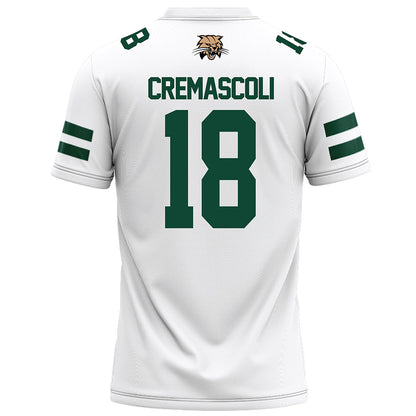 Ohio - NCAA Football : Miles Cremascoli - White Football Jersey-1