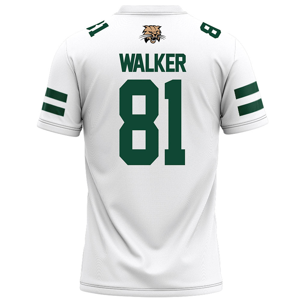 Ohio - NCAA Football : MC Walker - White Football Jersey-1